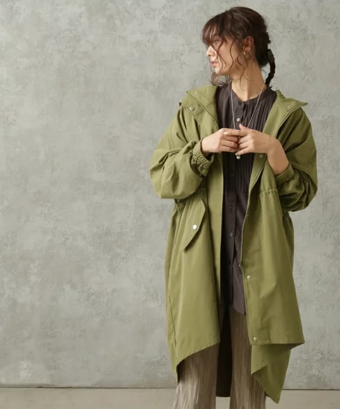 オーバーサイズマウンテンパーカー