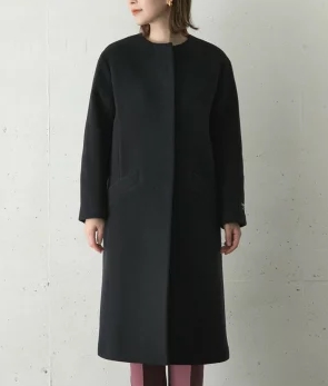 Fabrica ノーカラーコート
