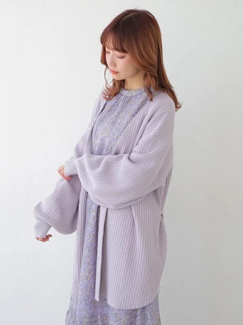 ルーズシルエットカーディガン