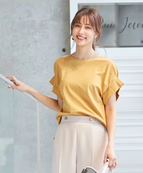 ヒーリングカラー タックスリーブ Tシャツ