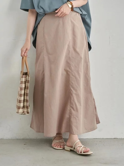フレンチリネンブレンドスカート