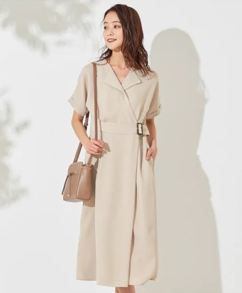 ラップフレアー ワンピース