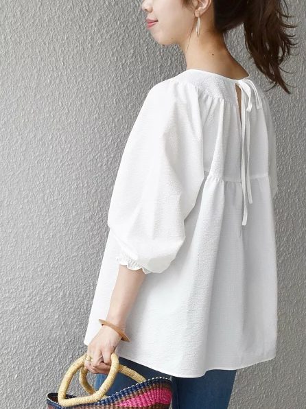 ミニ サッカー ティアード ブラウス2