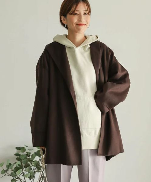 DOORS ウールミドルガウンコート