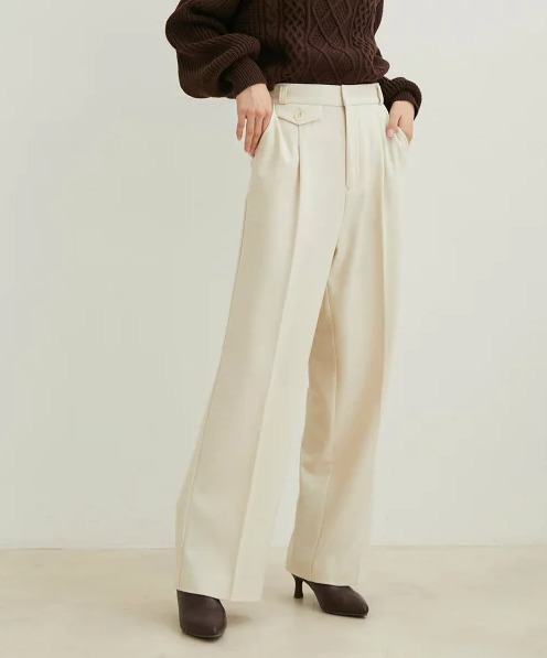 VIS ストレートパンツ