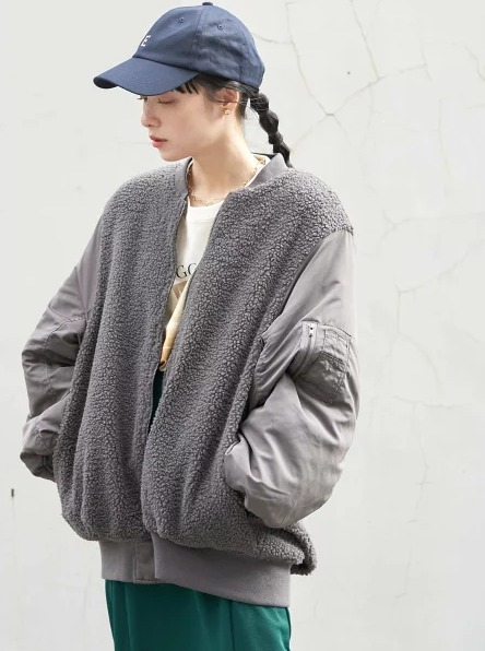 earth music&ecology リバーシブルMA-1