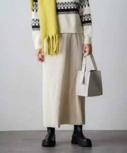 MAYSON GREY socolla ベロアプリーツスカート