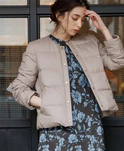 OPAQUE.CLIP 2WAY ノーカラージャケット