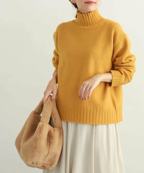 DOORS タートルネックプルオーバー