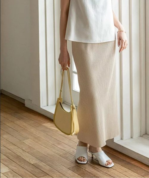 NOBLE トタンテレコタイトスカート