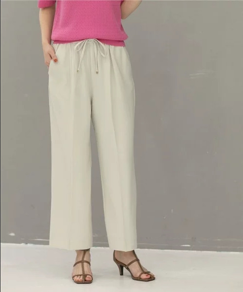 OPAQUE.CLIP イージーワイドパンツ