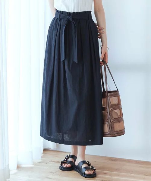 23区 リネンコットン スカート