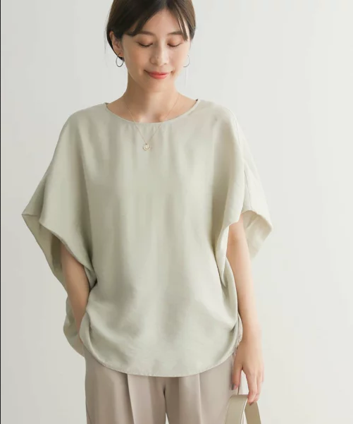 DOORS コクーンシルエットブラウス