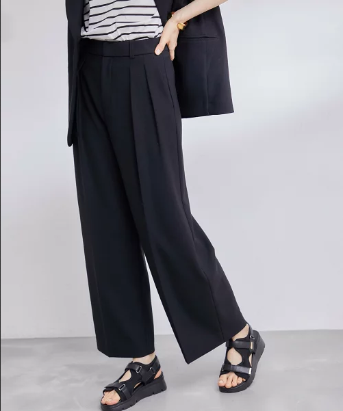 ROPE’ リネンライクワイドパンツ