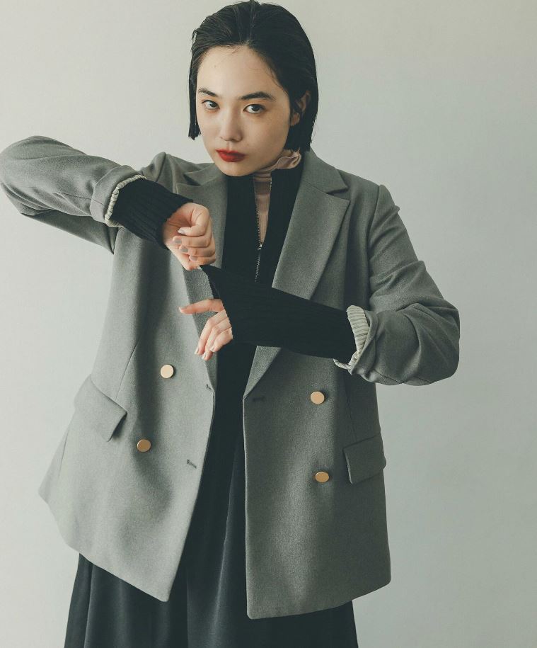 N. Natural Beauty Basic ダブルブレストテーラードジャケット