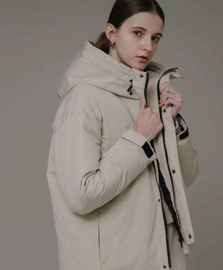 Sonny Label フーディーダウンジャケット