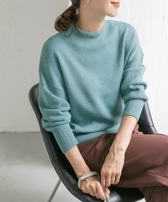 DOORS ボトルネックKNITプルオーバー（DR47-22E115）