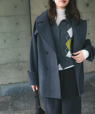 URBAN RESEARCH スーパー100メルトンPコート