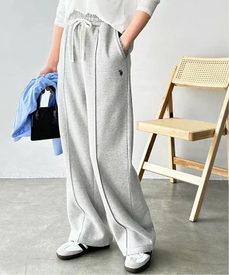 GeeRA 【U.S.POLO.ASSN.】裏起毛スウェットパンツ