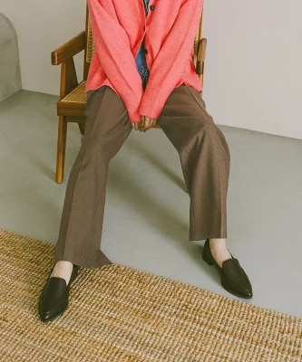 GLOBAL WORK あったかスッキリイージーパンツ（580794）