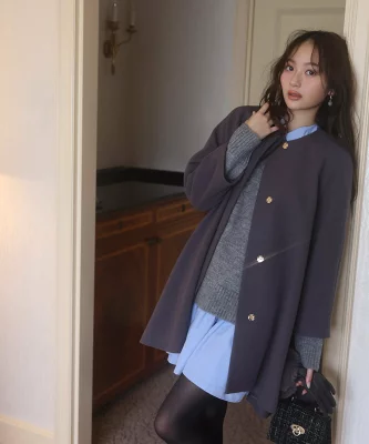 PROPORTION BODY DRESSING イレヘムミドル丈コート