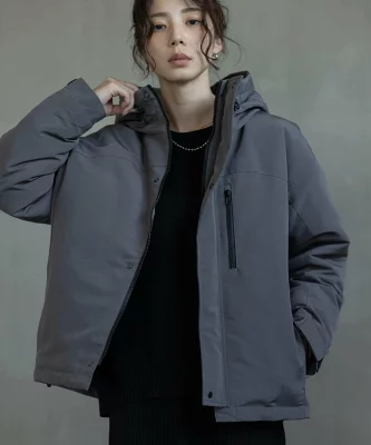 Sonny Label フーディーダウンジャケット