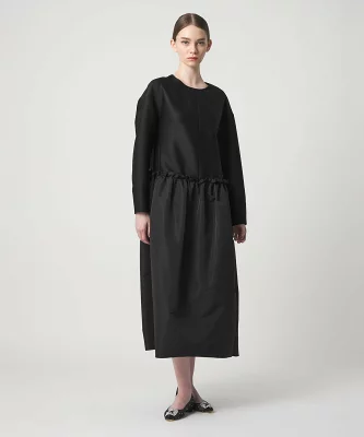 Drawer WINTER2 ツイルウェストギャザーワンピース