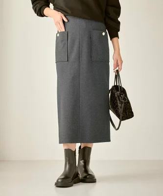 ROPE’ PICNIC ジャージーアイラインスカート